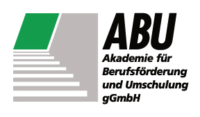 Logo ABU Akademie für Berufsförderung und Umschulung gGmbH